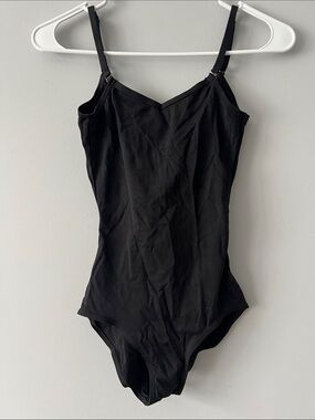 Black Capezio One-Piece Leotard - Classic Tank Style